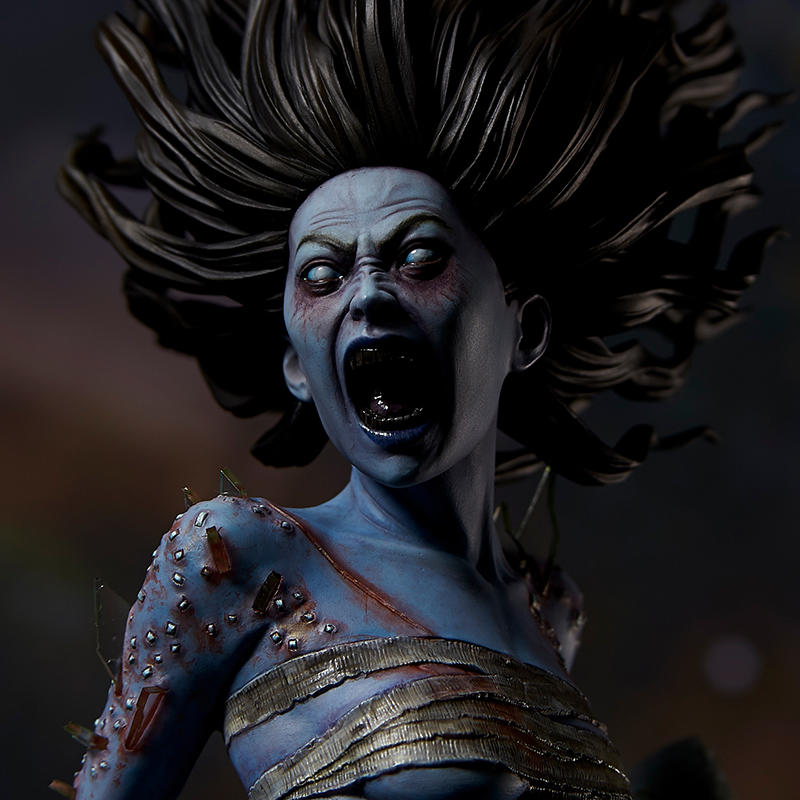 Dead by Daylight, The Spirit 1/6 Scale Premium Statue